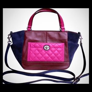 Coach Swingpack Park Quilted Color Block bag